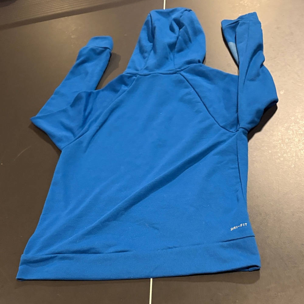 Nike Kids Royal Blue Pullover Hoodie - Picture 7 of 11